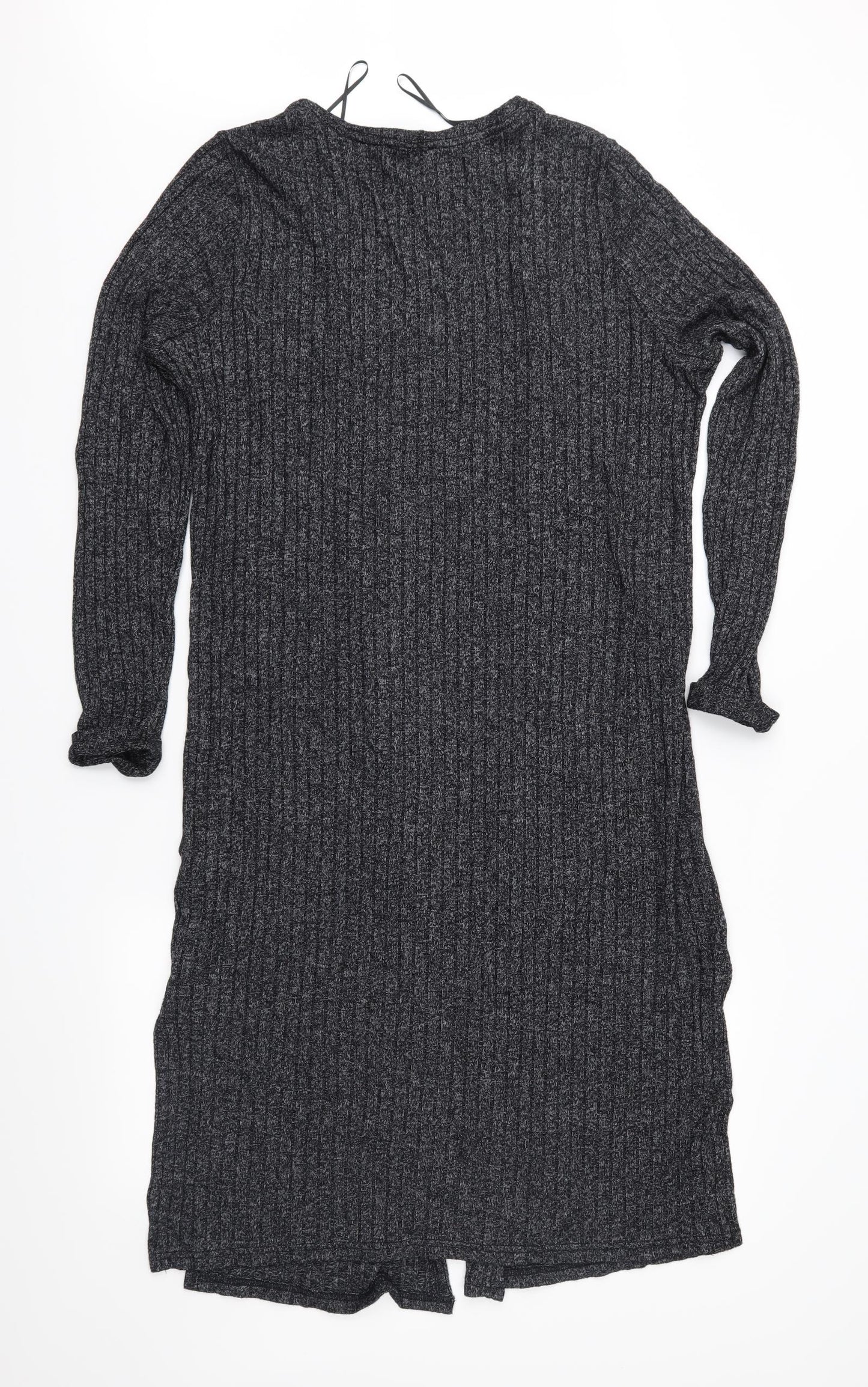 New Look Womens Grey  Knit Cardigan Jumper Size 18