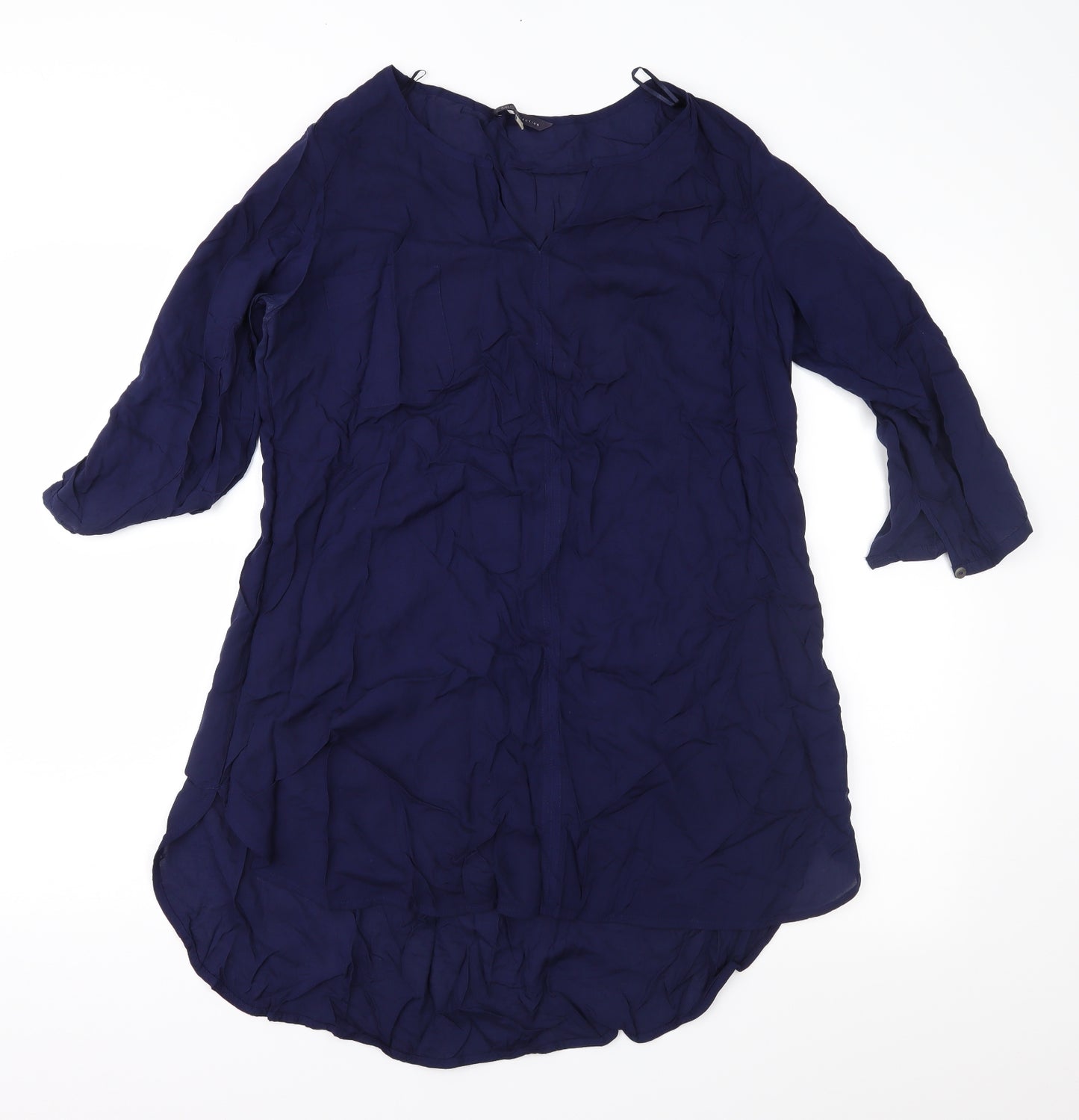 Marks and Spencer Womens Blue   Tunic Blouse Size 12