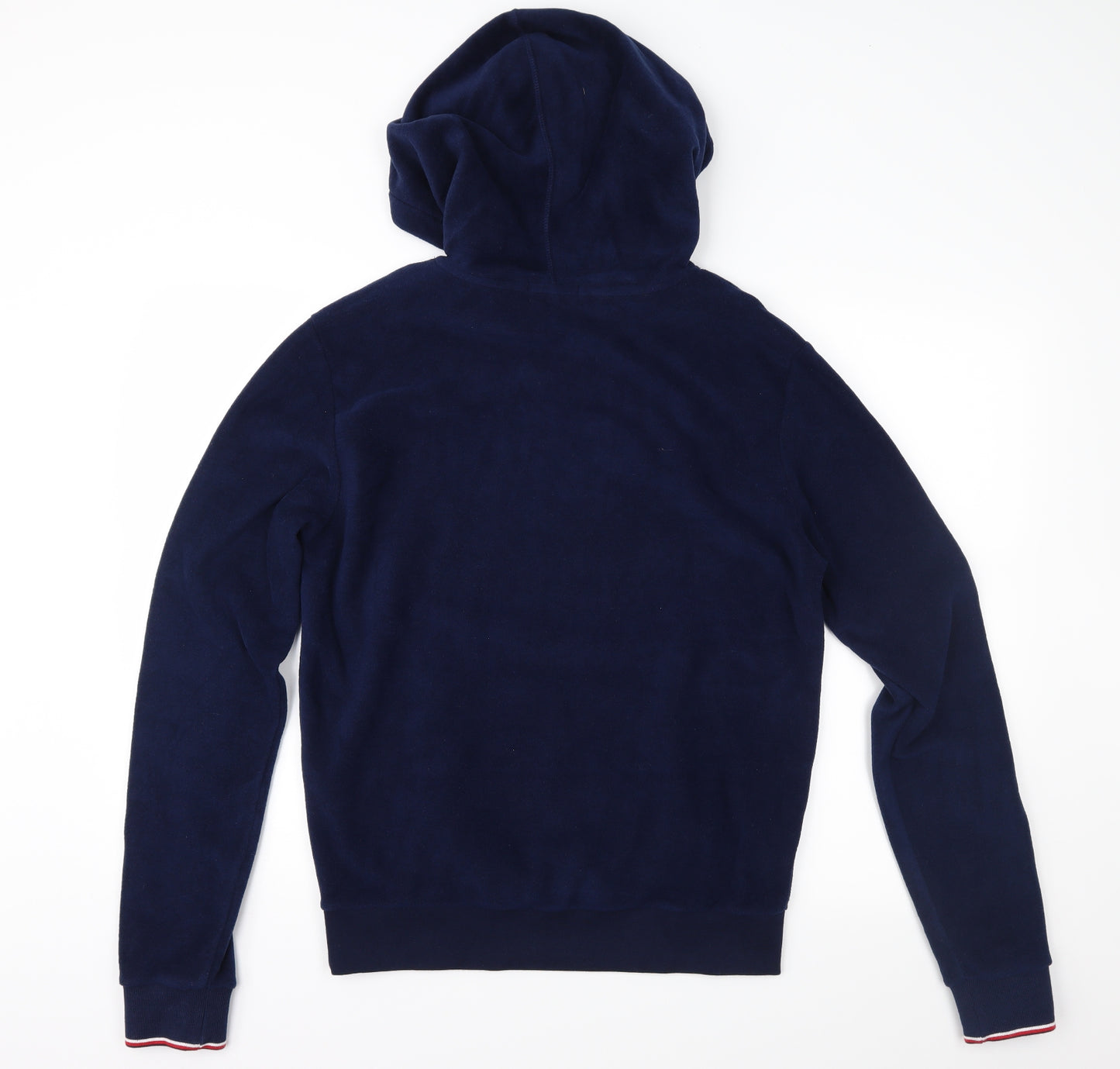 Tommy Hilfiger Mens Blue  Fleece Pullover Hoodie Size S