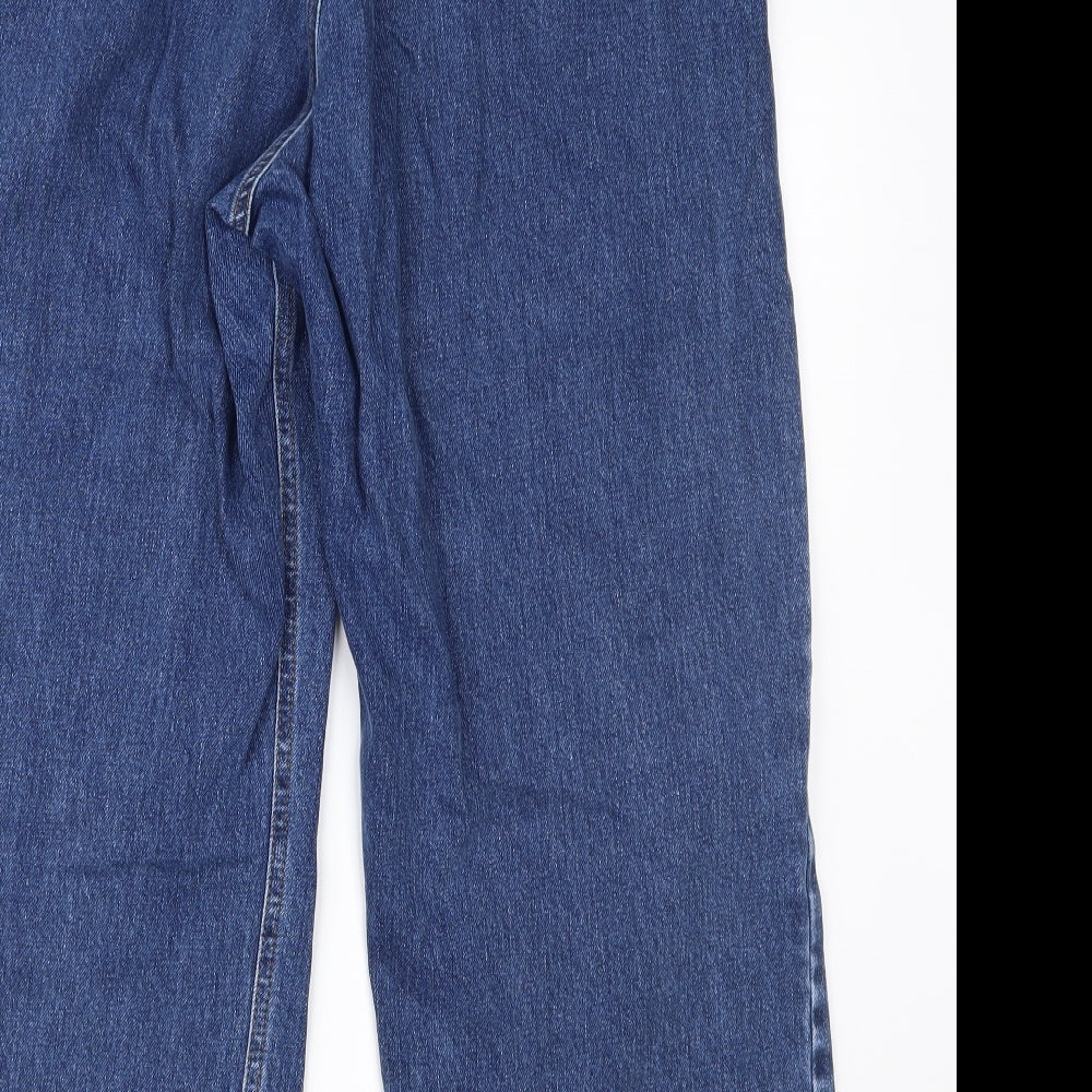 ASOS Womens Blue  Denim Mom Jeans Size 34 L32 in