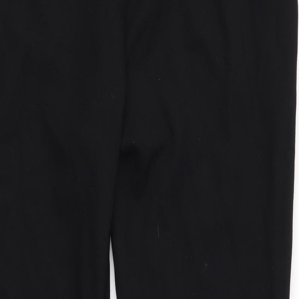 F&F Womens Black   Trousers  Size 12 L27 in