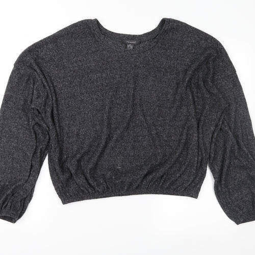 Primark Womens Grey   Pullover Jumper Size M