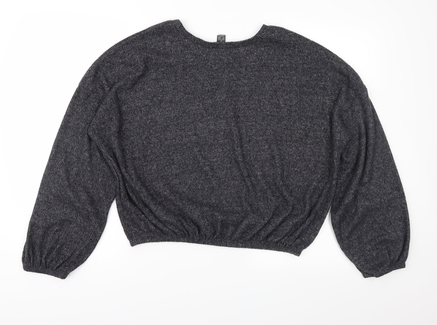 Primark Womens Grey   Pullover Jumper Size M