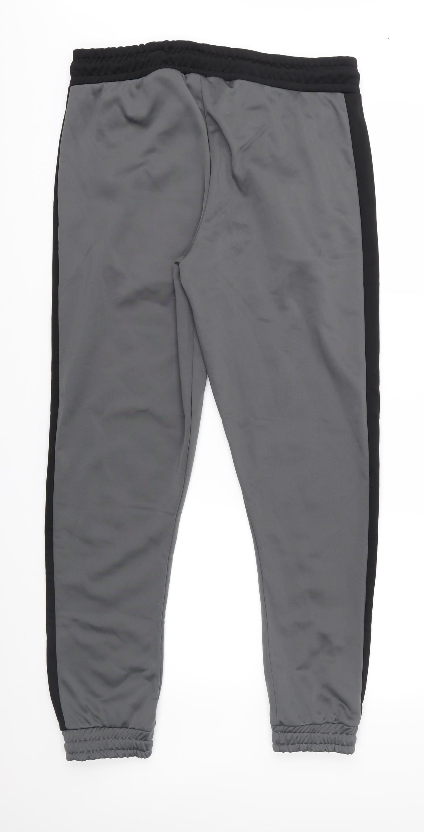 Boohoo Mens Grey   Jogger Trousers Size L L29 in