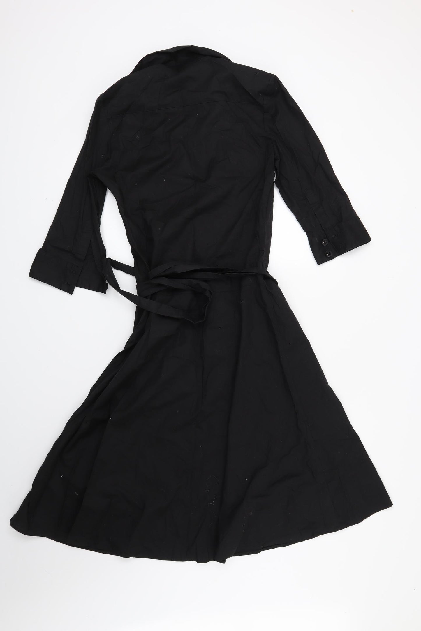 George Womens Black   Shirt Dress  Size 10