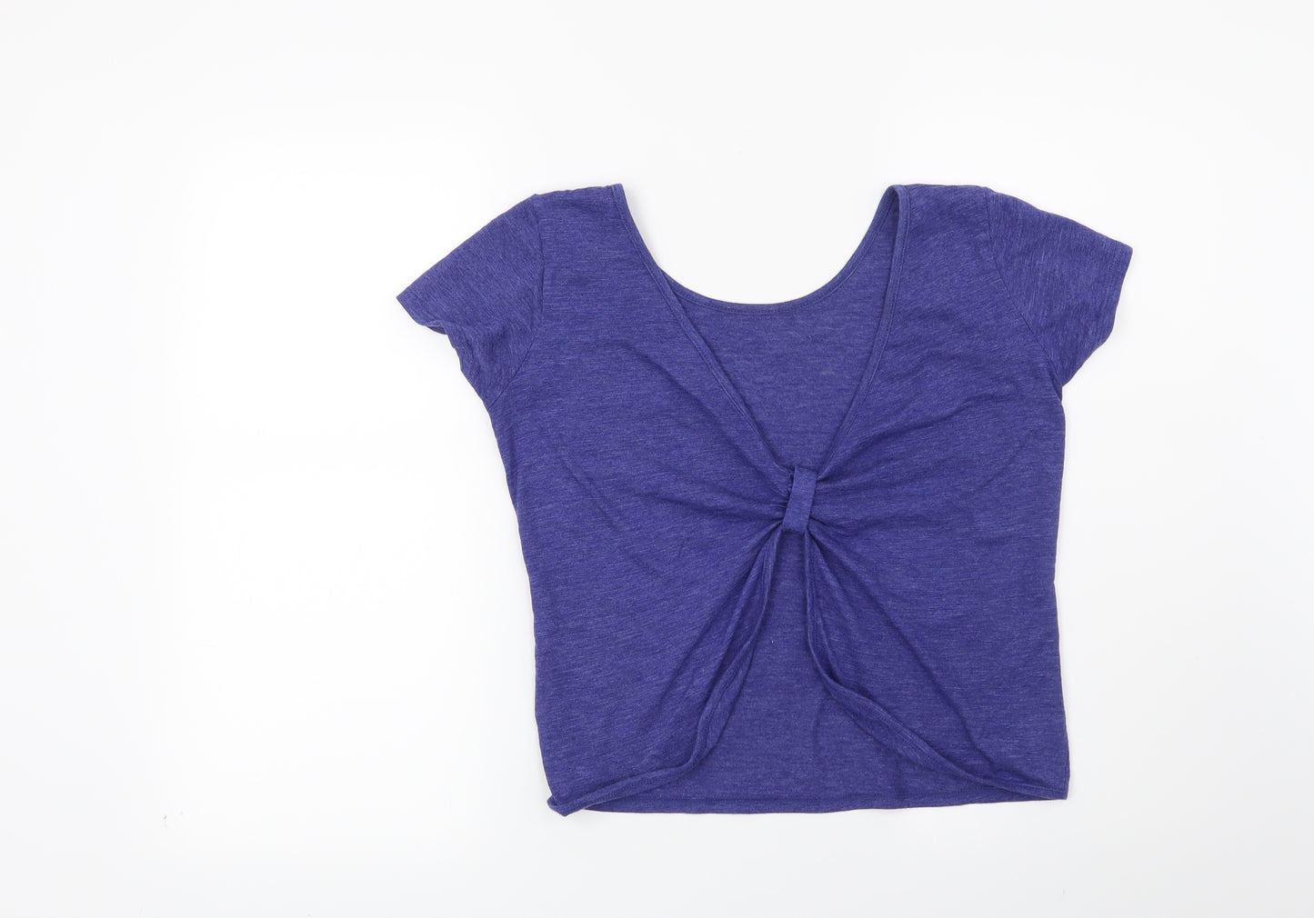 dELiA*s Womens Purple   Basic T-Shirt Size M