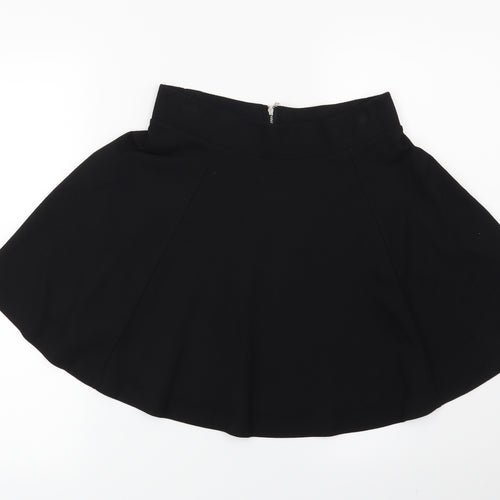 H&M Womens Black   Skater Skirt Size S