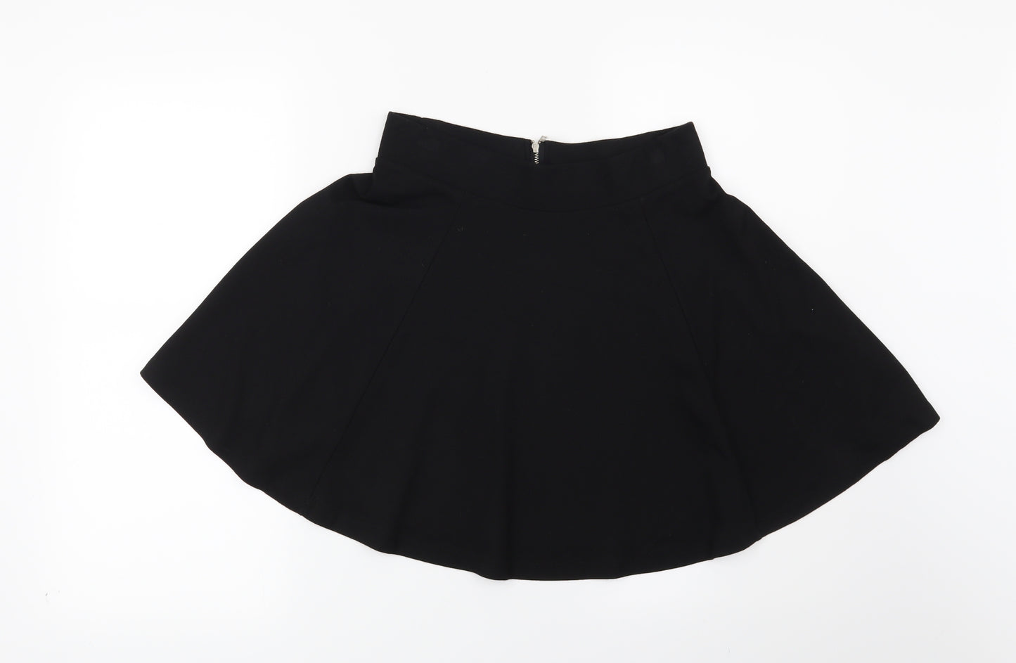 H&M Womens Black   Skater Skirt Size S