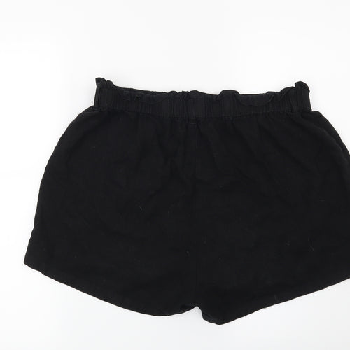 Cotton On Womens Black   Hot Pants Shorts Size 14