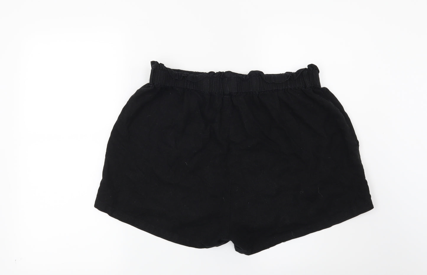 Cotton On Womens Black   Hot Pants Shorts Size 14