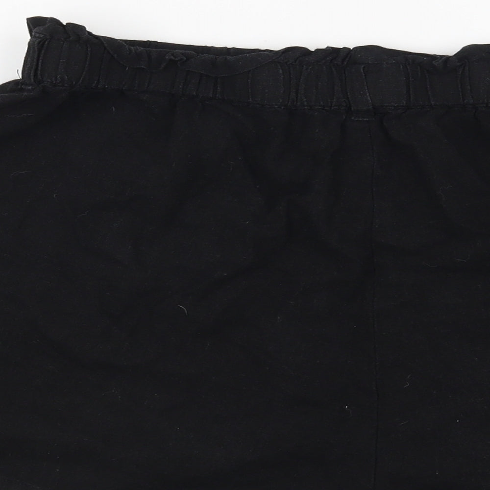 Cotton On Womens Black   Hot Pants Shorts Size 14