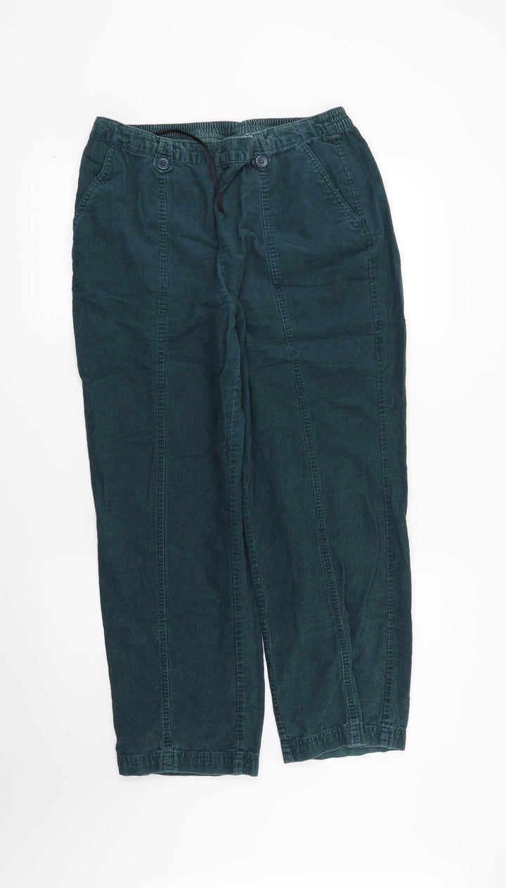 EWM Womens Green   Straight Jeans Size 14 L26 in