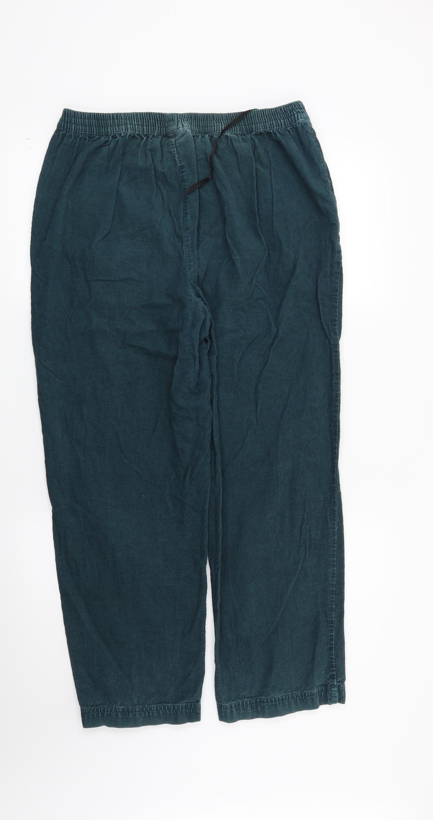 EWM Womens Green   Straight Jeans Size 14 L26 in