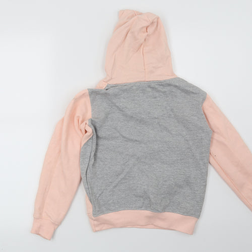Lee Cooper Girls Pink   Pullover Hoodie Size 9-10 Years