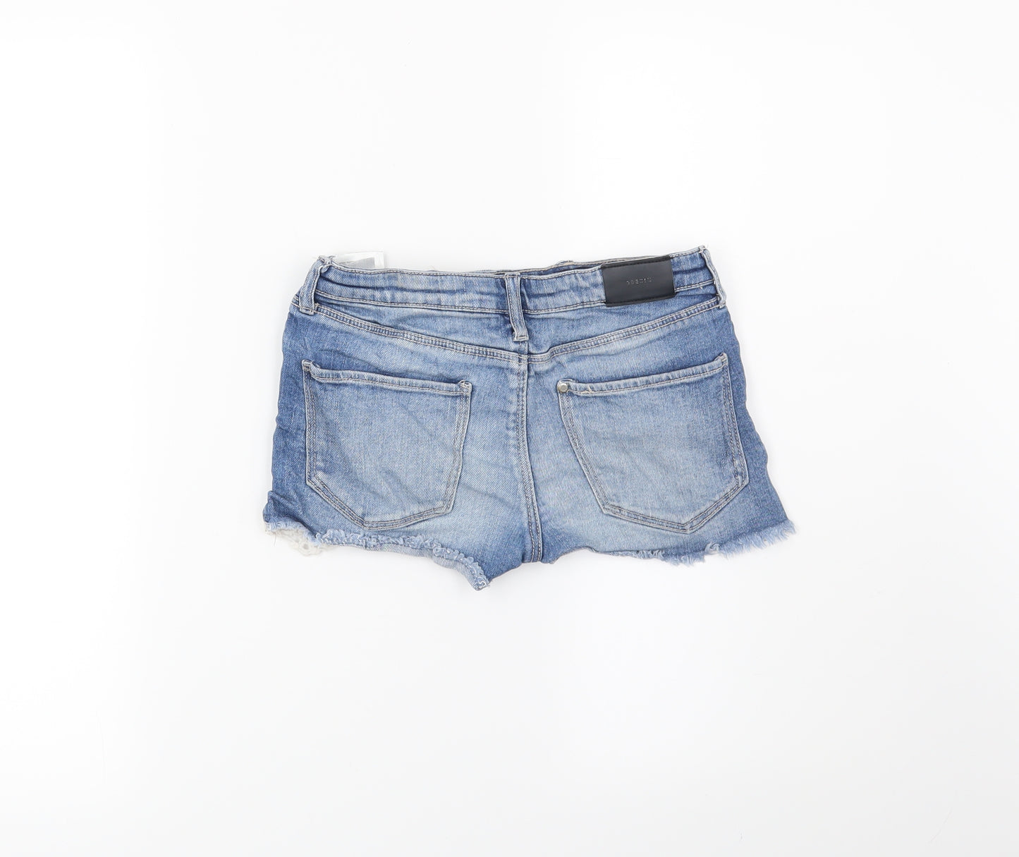 & Denim Girls Blue   Cut-Off Shorts Size 11 Years