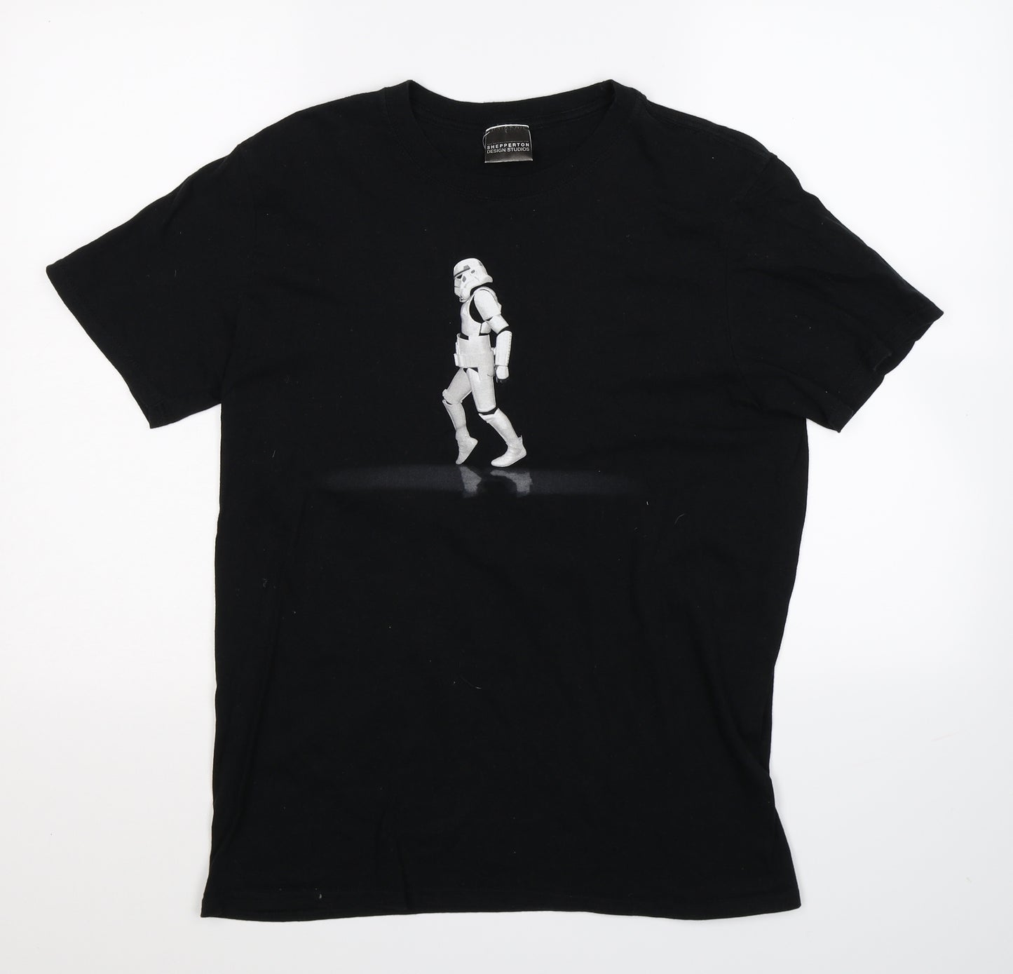 Shepperton Mens Black    T-Shirt Size M