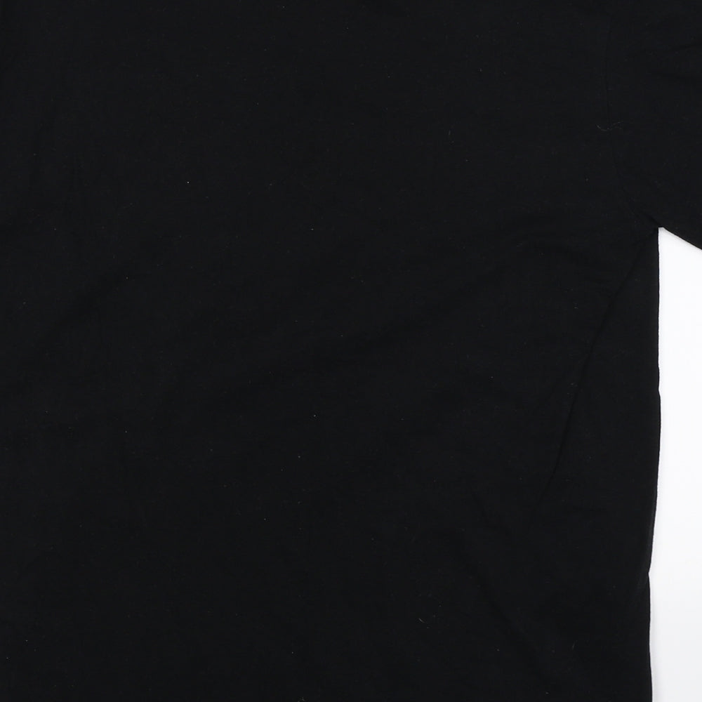 Shepperton Mens Black    T-Shirt Size M