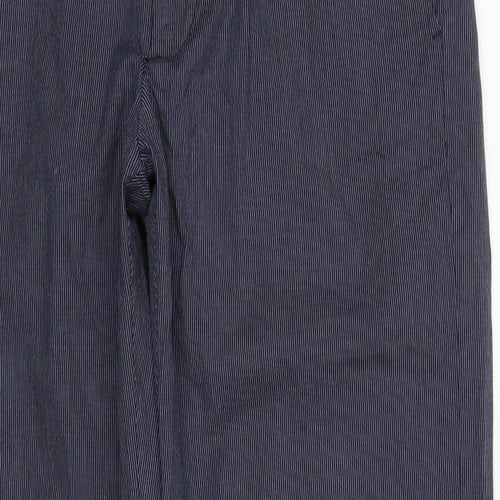 Gap Mens Blue Striped  Trousers  Size 32 L32 in