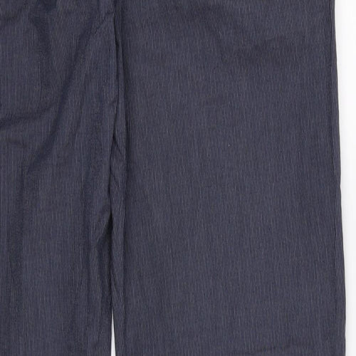 Gap Mens Blue Striped  Trousers  Size 32 L32 in