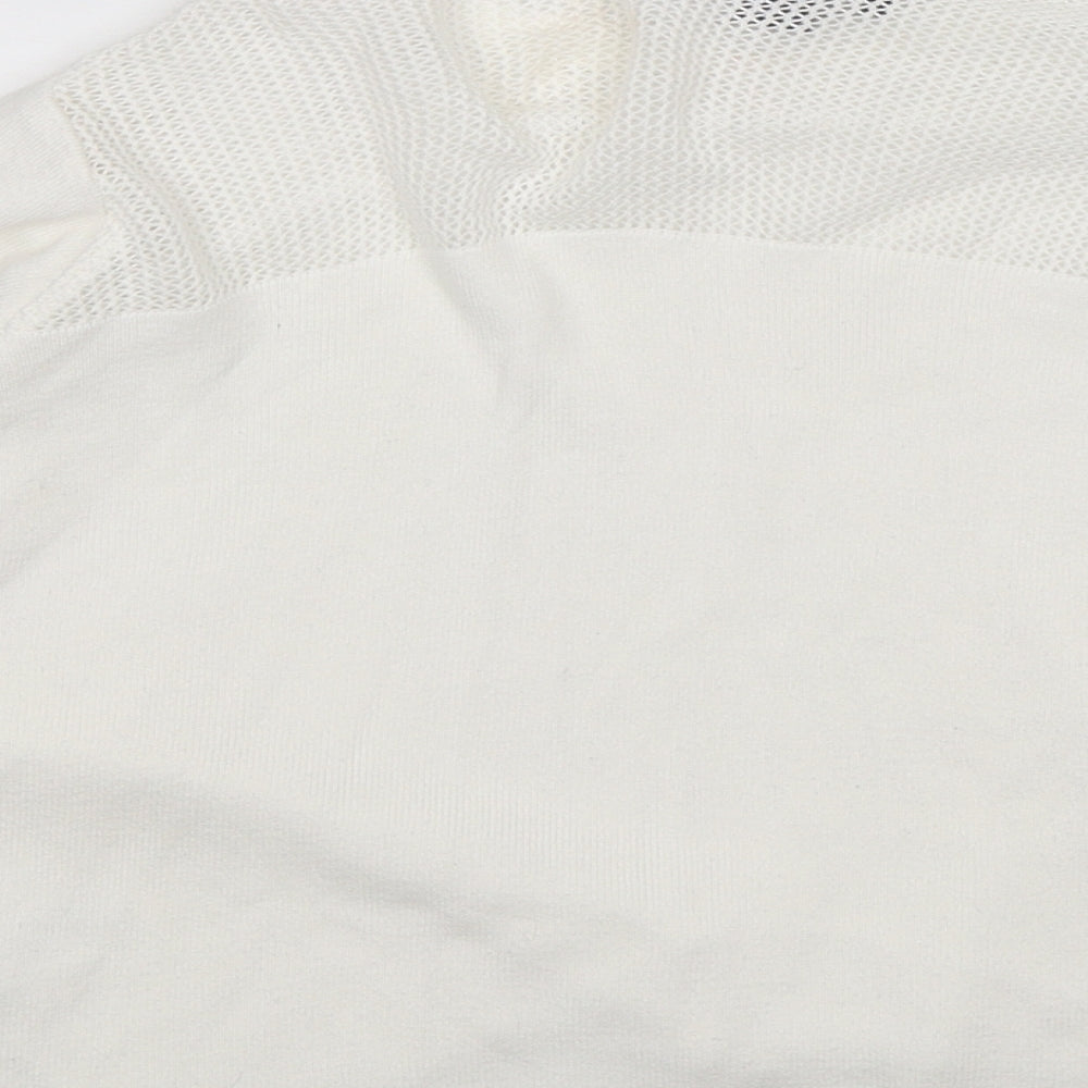 Atmosphere Womens White  Knit Pullover Jumper Size 10