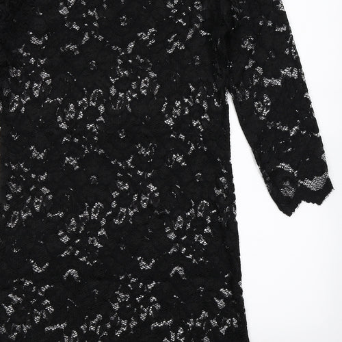 ASOS Womens Black  Lace Mini  Size 10