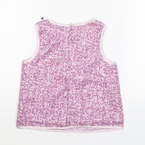 Marks and Spencer Girls Pink   Basic T-Shirt Size 4-5 Years