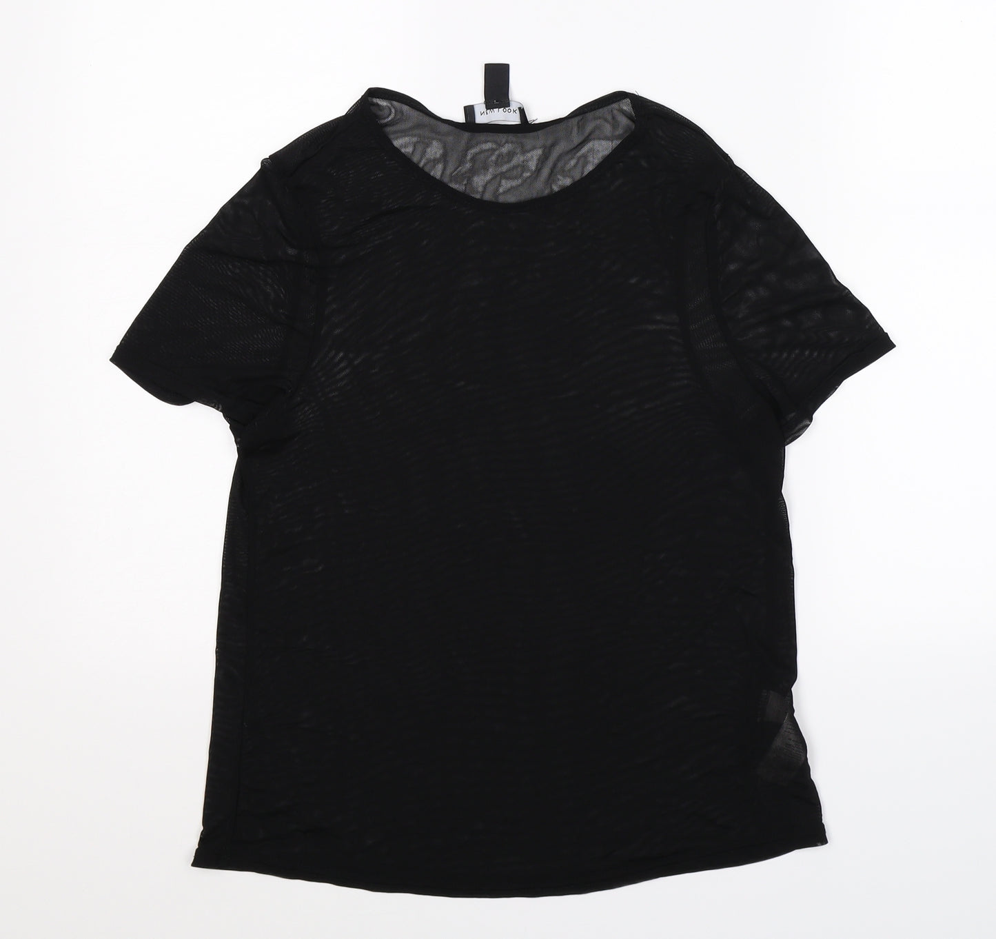 New Look Womens Black   Basic T-Shirt Size 10