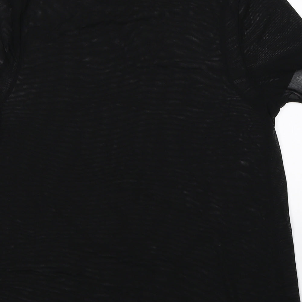 New Look Womens Black   Basic T-Shirt Size 10