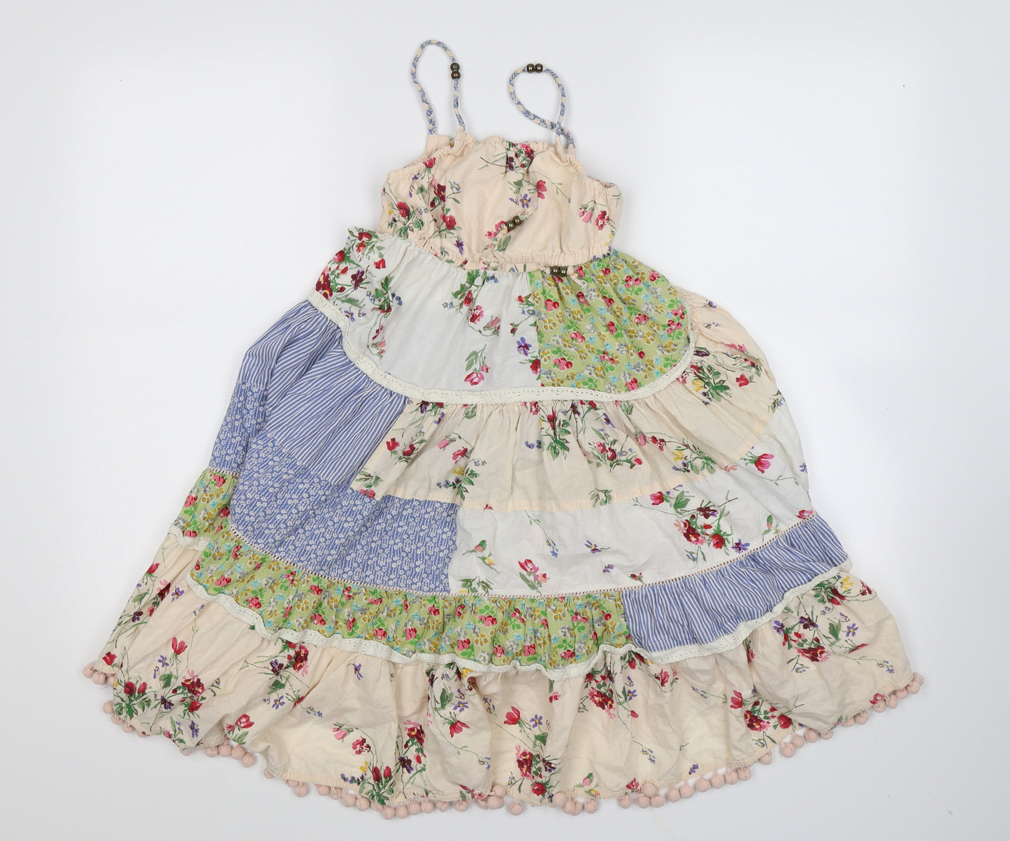 NEXT Girls Multicoloured Floral  Fit & Flare  Size 6 Years