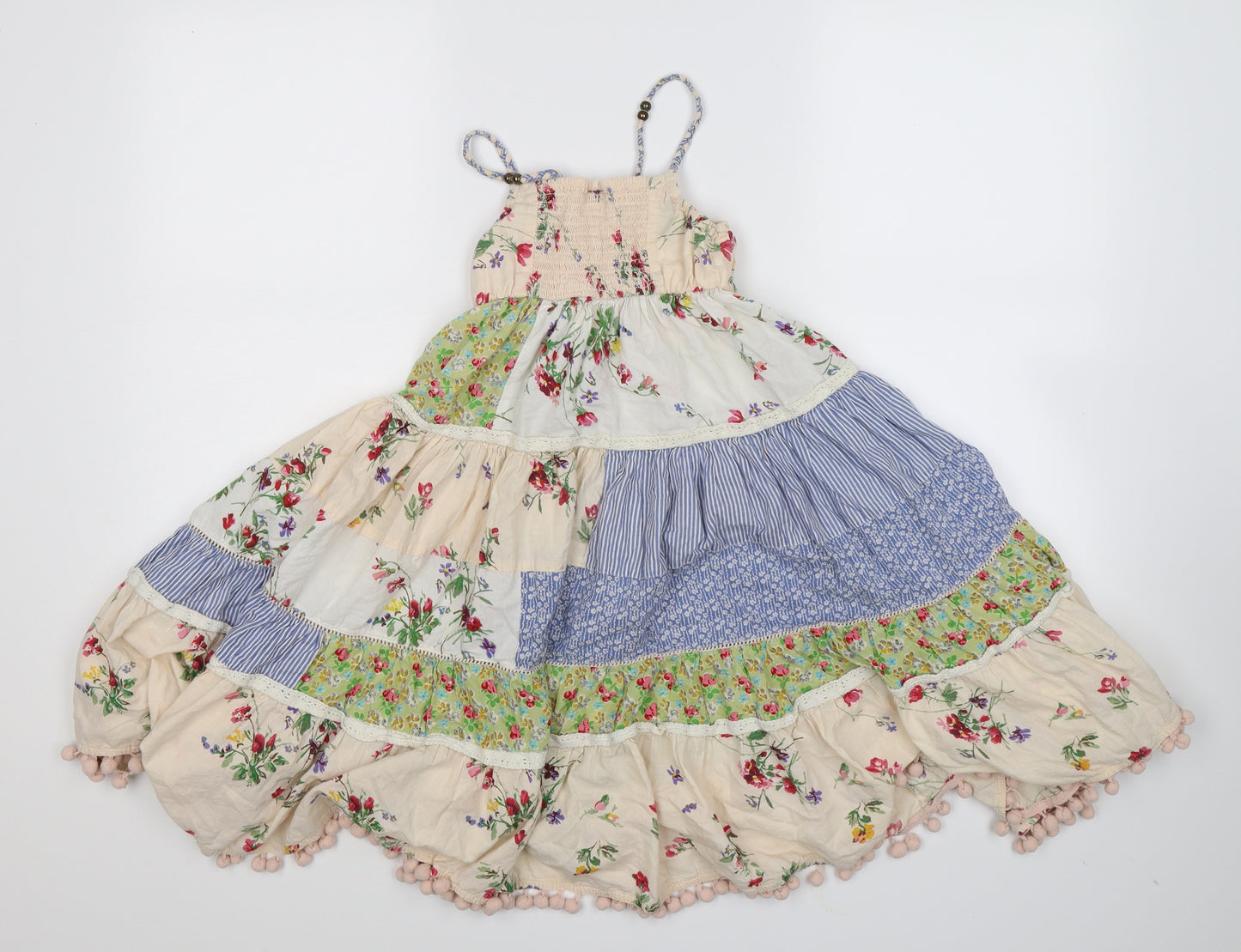 NEXT Girls Multicoloured Floral  Fit & Flare  Size 6 Years