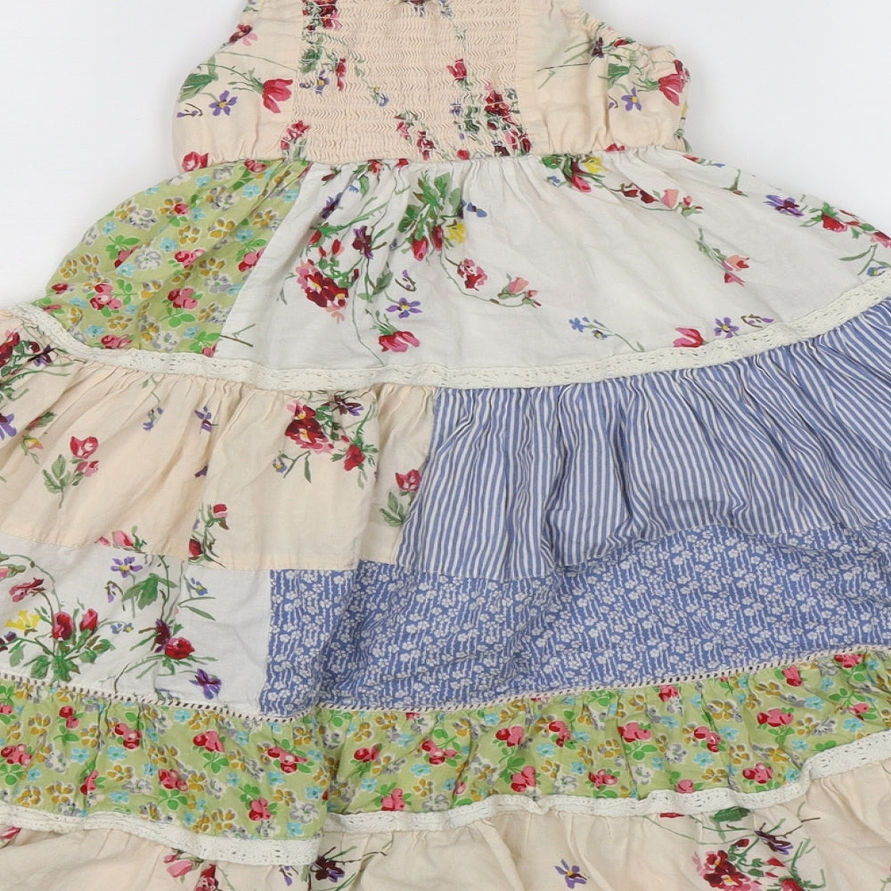 NEXT Girls Multicoloured Floral  Fit & Flare  Size 6 Years