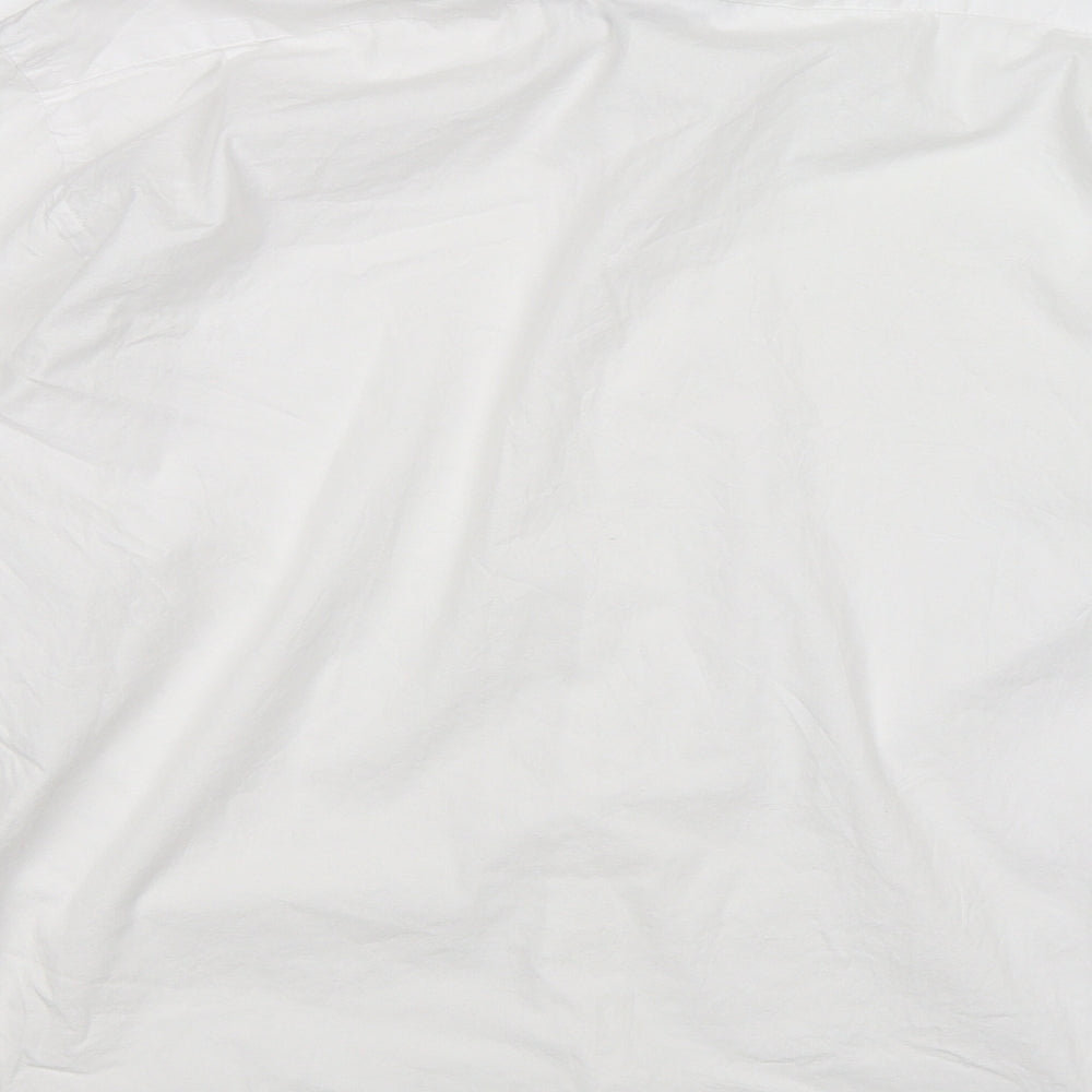 Austin Reed Mens White    Button-Up Size XL