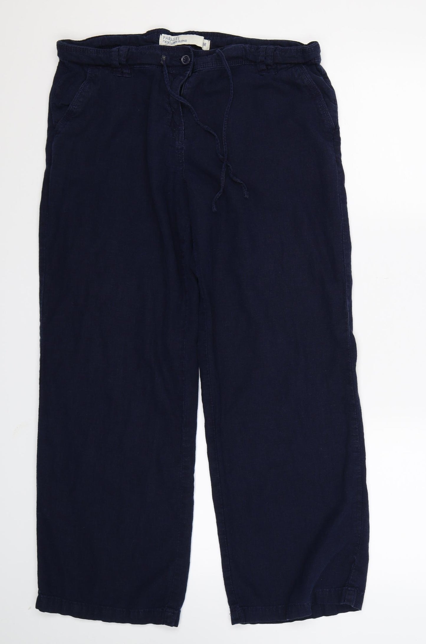 NEXT Womens Blue   Trousers  Size 14 L28 in