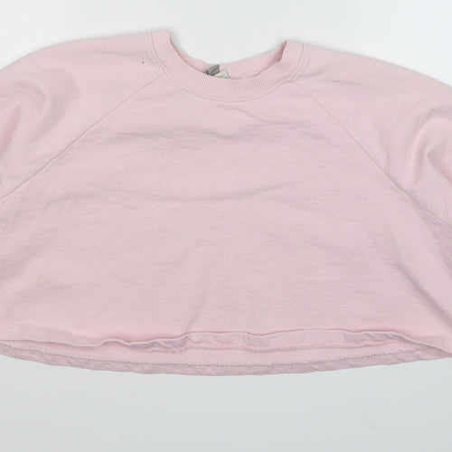 ASOS Womens Pink   Pullover Sweatshirt Size 8