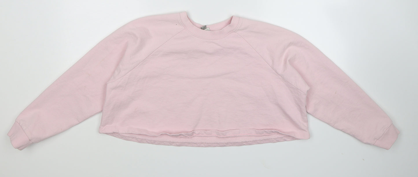 ASOS Womens Pink   Pullover Sweatshirt Size 8