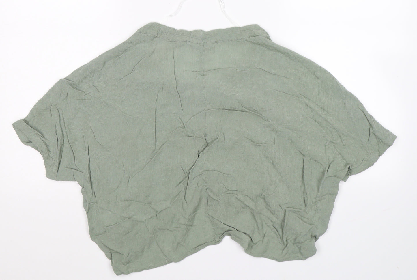 Primark Womens Grey   Basic Button-Up Size 10
