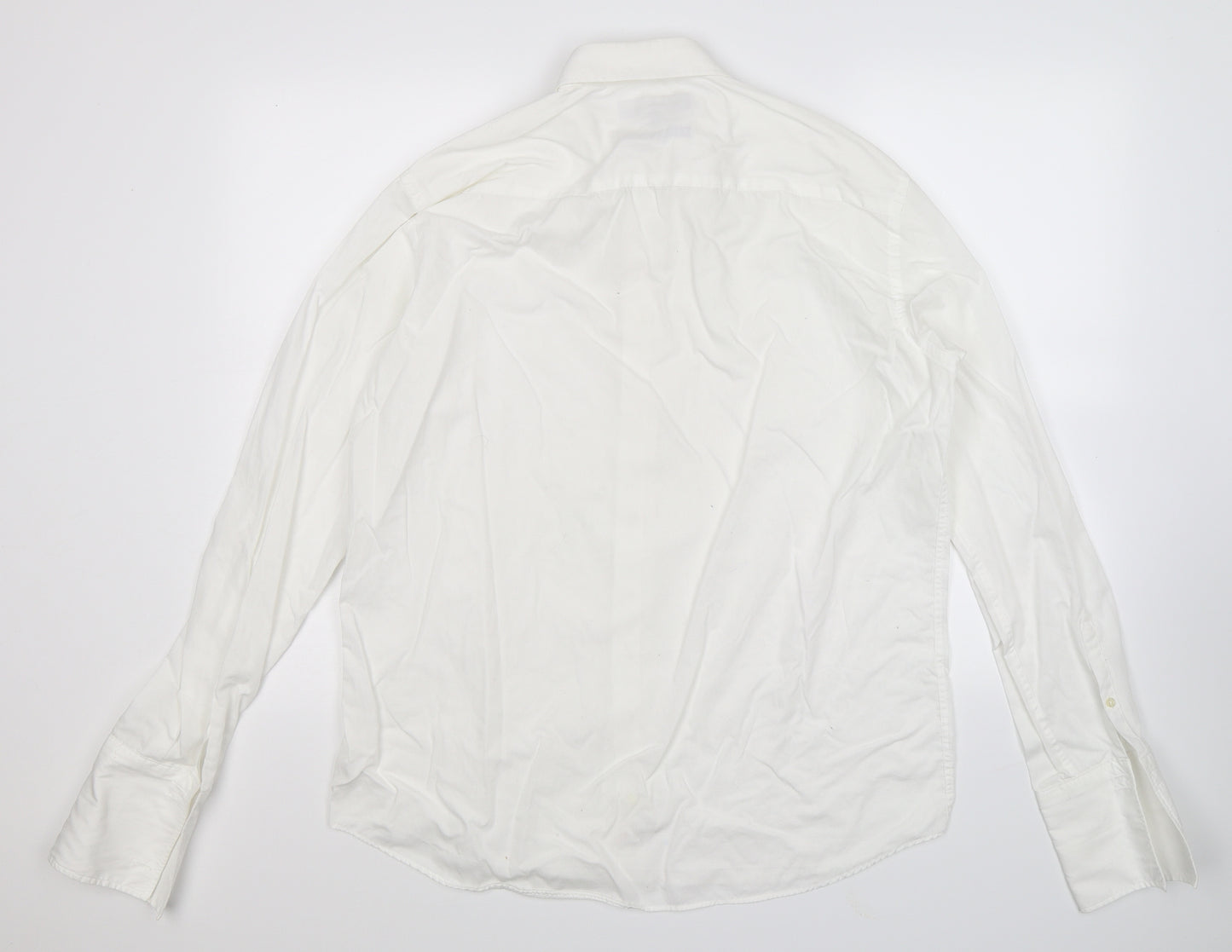 NEXT Mens White    Dress Shirt Size 17