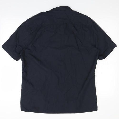 H&M Mens Blue    Button-Up Size L