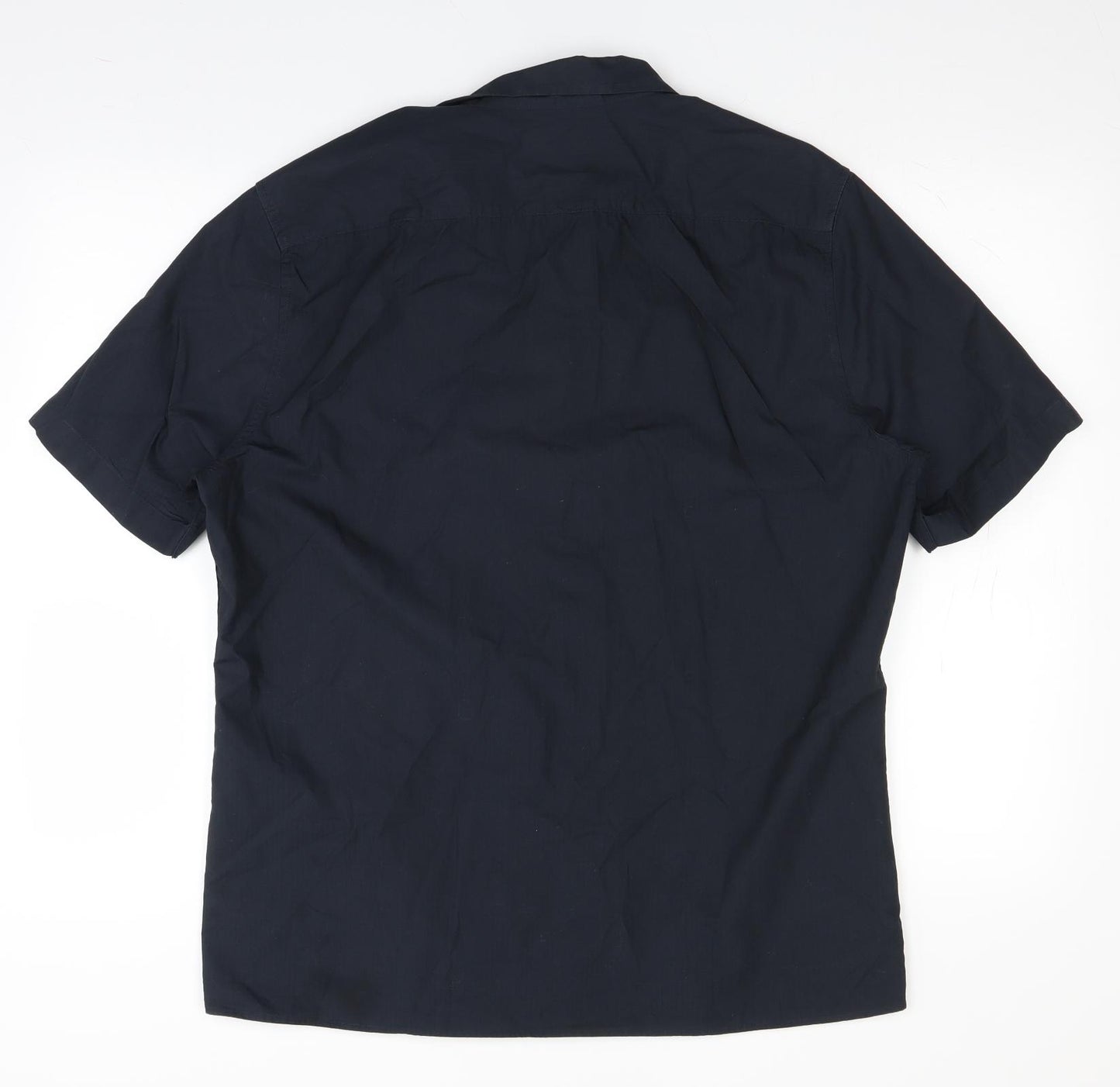 H&M Mens Blue    Button-Up Size L
