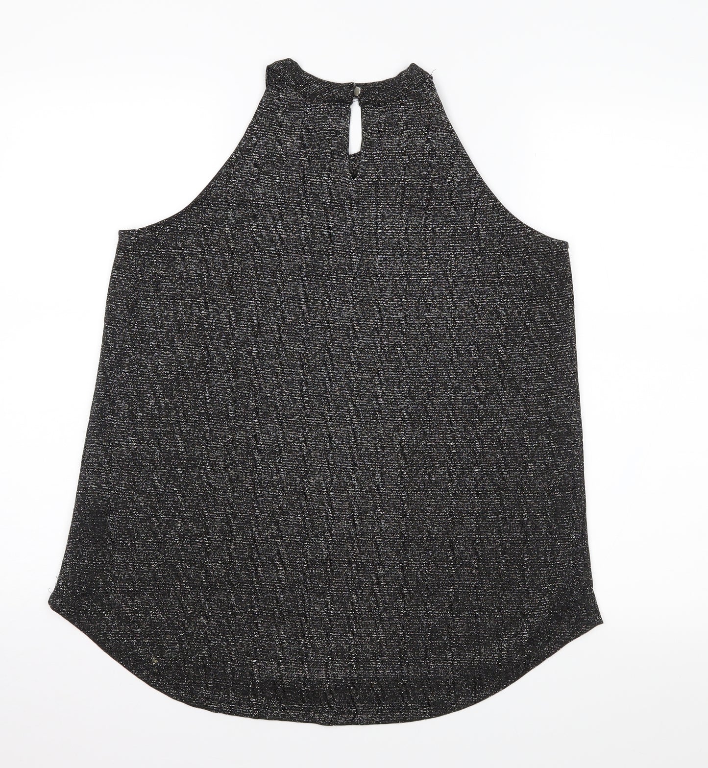 Avenue Collection Womens Black   Basic Blouse Size 12