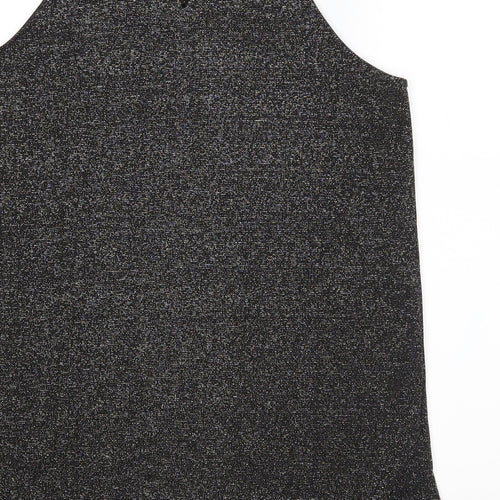 Avenue Collection Womens Black   Basic Blouse Size 12