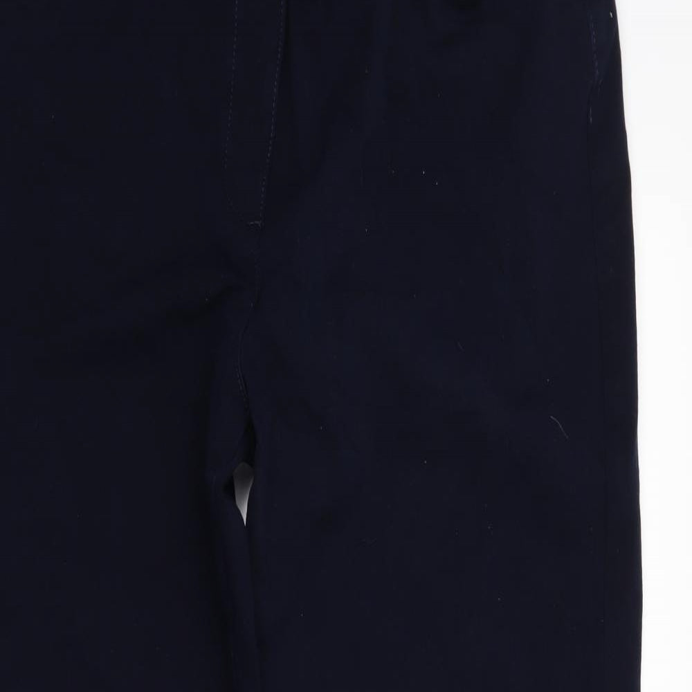 M&S Womens Blue  Denim Straight Jeans Size 18 L27 in