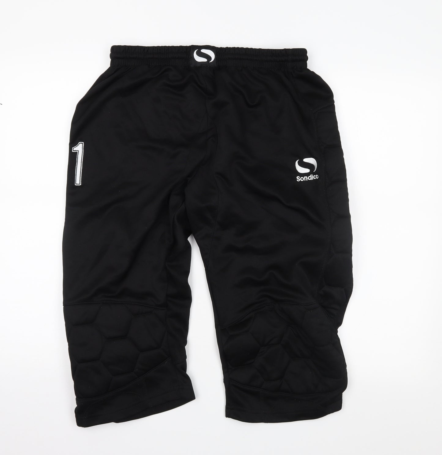 Sondico Mens Black   Athletic Shorts Size 2XL - Padded