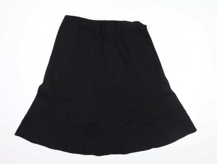 BM Womens Black   Swing Skirt Size 14