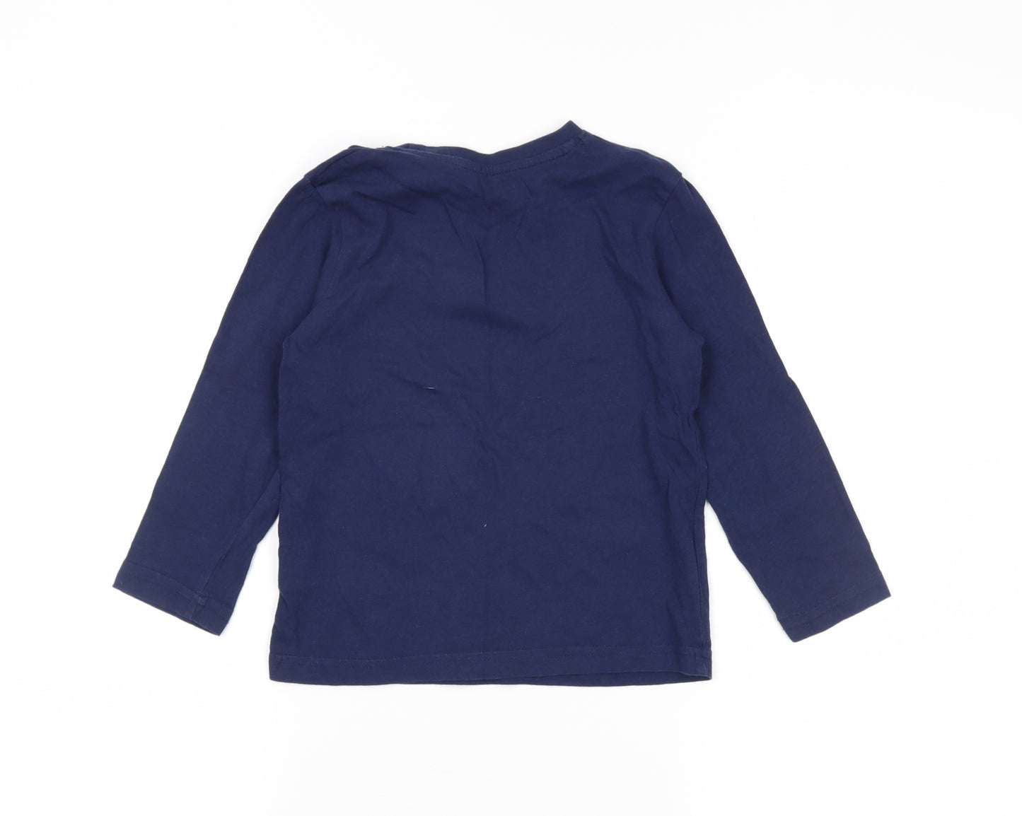 Primark Boys Blue   Basic T-Shirt Size 3-4 Years