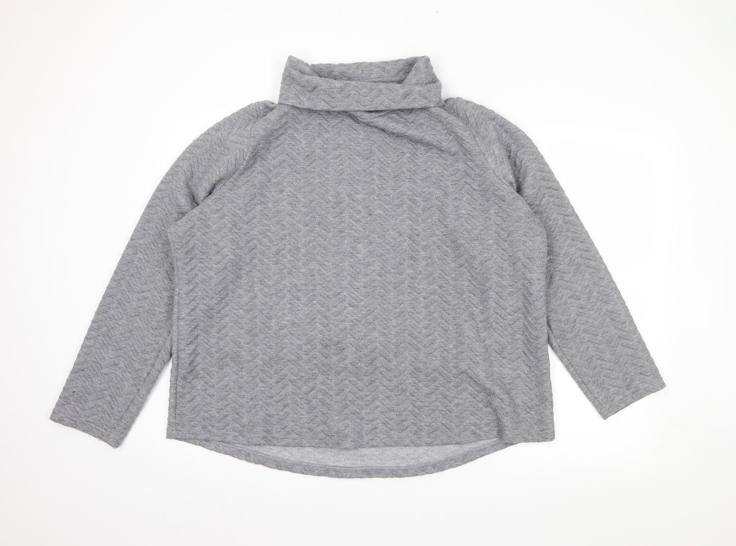 Souluxe Womens Grey   Pullover Jumper Size XL