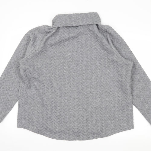 Souluxe Womens Grey   Pullover Jumper Size XL