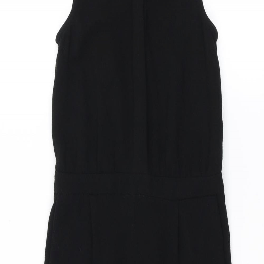 NEXT Girls Black   Bodysuit One-Piece Size 7 Years