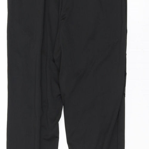 Tianxuan Womens Black   Jogger Leggings Size M L24 in