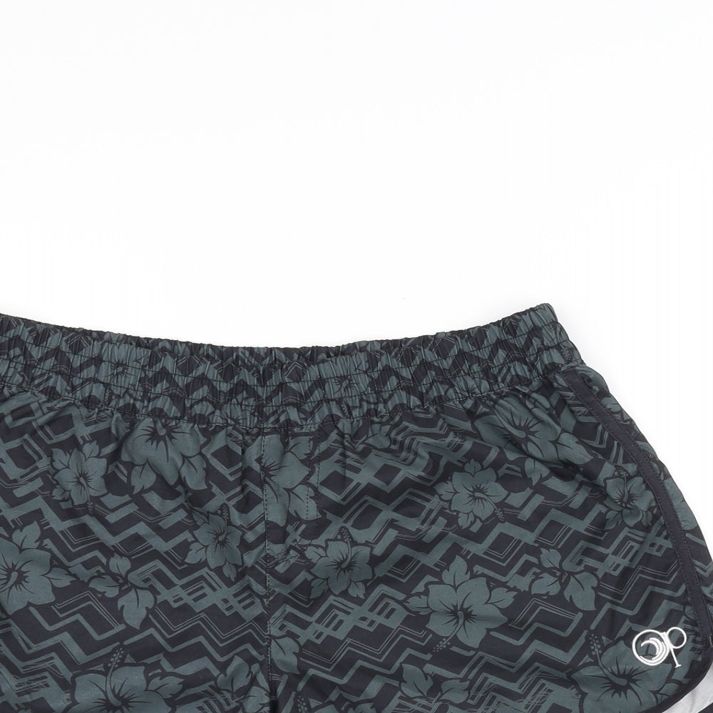 Ocean Pacific Womens Green   Sweat Shorts Size 16